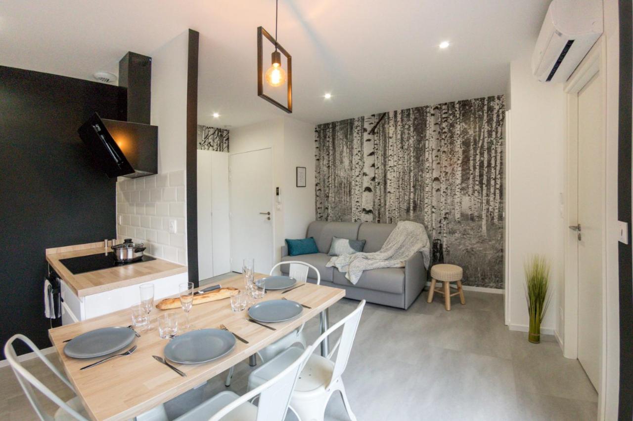 Appart-Hotel N 4 Calme Avec Terrasse, Wi-Fi Haut Debit, Petit-Dejeuner, Room-Service Et Parking Prive Chouzelot Exterior foto